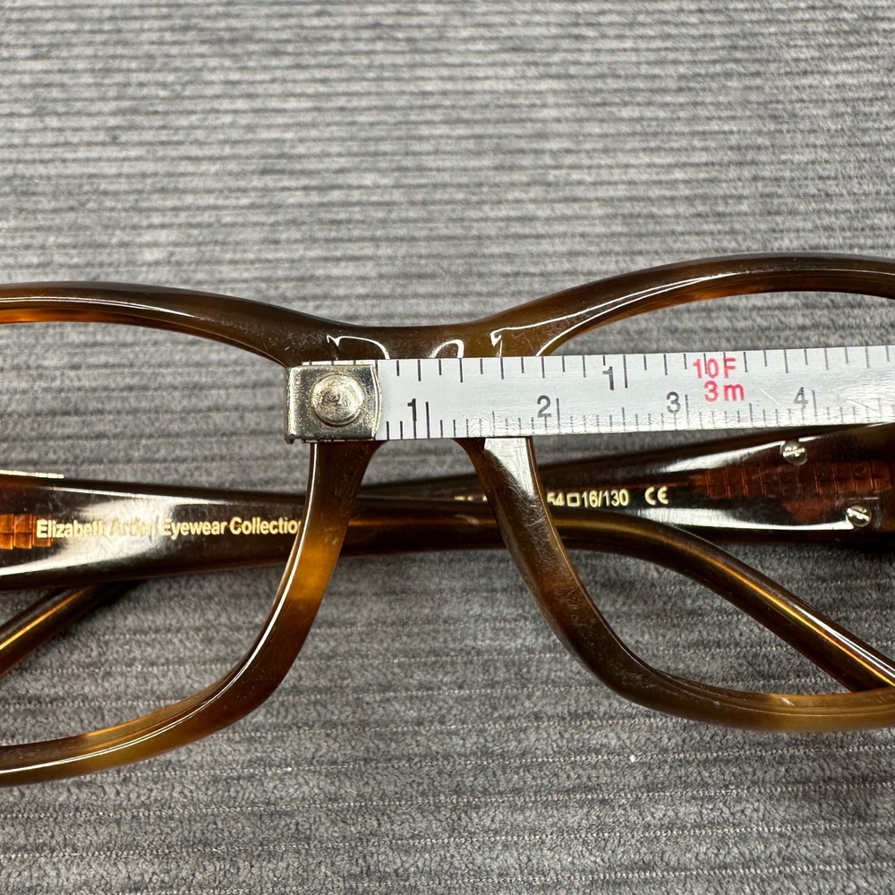 Elizabeth Arden EA 5168-1 Brown Tortoise Rectangular Y2K Eyeglasses Frames 54mm - Picture 9 of 14